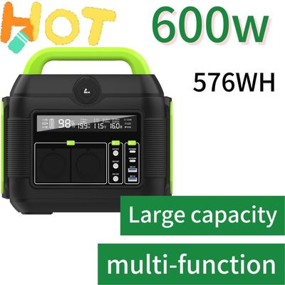 600 Watt tragbares Solarkraftwerk recycelbar für Notfallvorbereitungen