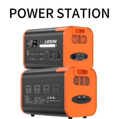 Großkapazität 2048wh/40ah tragbares Notstromsystem mit 15W drahtlosem Ladegerät