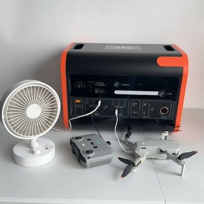 LiFePO4 500W 2200W drahtloses Laden tragbares Solarsystem tragbares Kraftwerk
