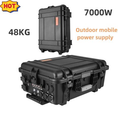 7000 Watt Camping-Solar-Portable-Ladestation mit 15A Max-Wechselstrom