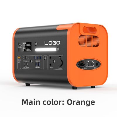 2200W AC DC C-Typ Batterie Sicherungsstrom Notfall-Portable Power Station anpassbar