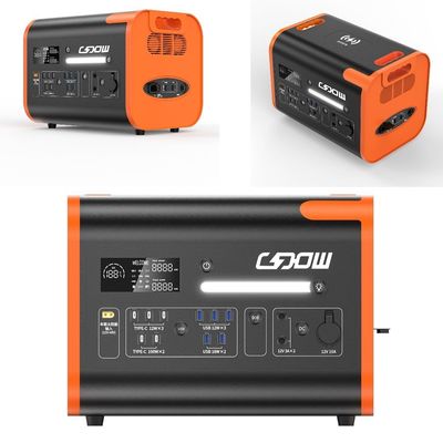 LiFePO4 Energie 2200W/2400W Solargenerator Portable Power Station Lebensdauer 2000 Mal