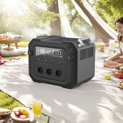 Inverter Bidirektionaler Inverter 2500W für Camping Outdoor Home Portable Power Station
