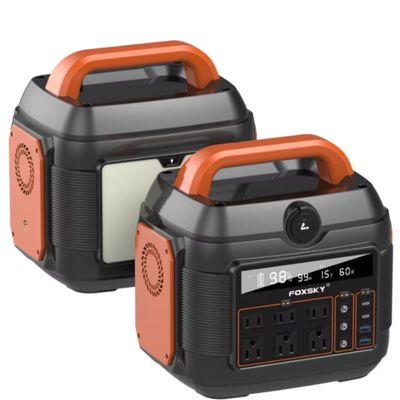 600 Watt Solarenergie Portable Outdoor Energiespeicher Kraftwerk mit Lithium-Batterie