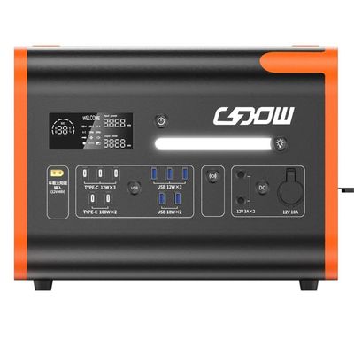 220V/40ah/2200W Solarenergie Portable Outdoor Energy Storage Kraftwerk mit schneller Ladung 1500W Lithiumbatterie