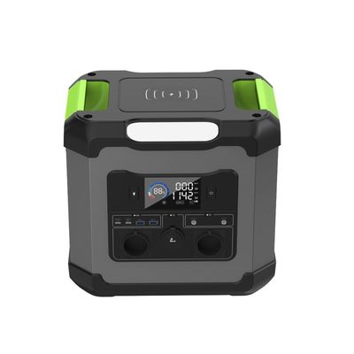 Portable Power Station 1500W Wechselstrom-Ausgangsleistung und Typ-C2-Ausgang 12V/2,25A für Notfälle