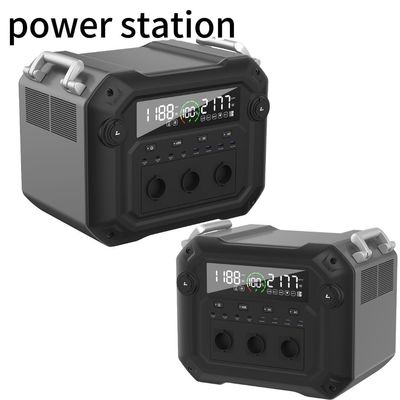 Energiespeicher Portable Power Station mit 1200W Wechselstrom-Eingang und 3600W/3430.4wh Kapazität