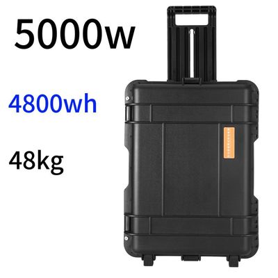 Familien Notfall-Portable Power Station 5000 W ABS Legierung Schalenmaterial Multifunktionales