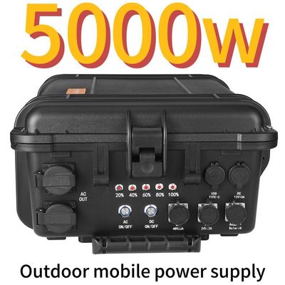 Niedertemperaturschutz 5000 W AC LiFePO4 Solargenerator für Haushalte im Freien