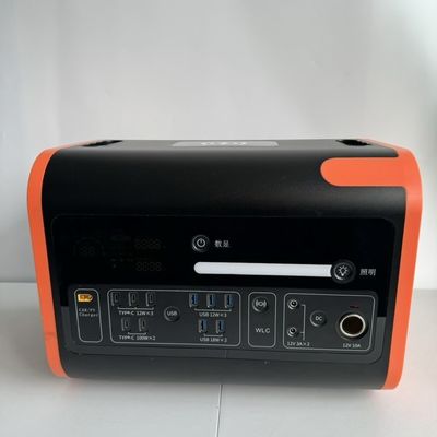2200W Konstante Leistung Portable Solar Power Station 1500W 1000W für Notfälle zu Hause