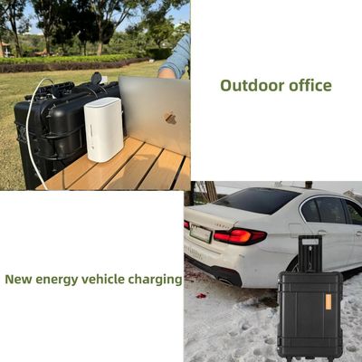 5000W/4800whlifepo4 Außen-Wiederaufladbare Solar- und Windkraftanlage zum Aufladen von Autos