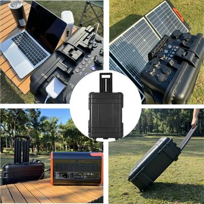 8000 W Spitzenleistung AC LiFePO4 Solargenerator Kraftwerk für Außen-Haushaltsanforderungen