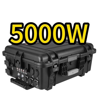 CE.Un38.3 Zertifizierter Solargenerator mit Lithiumbatterien von 5000 Watt für tragbare Kraftwerke