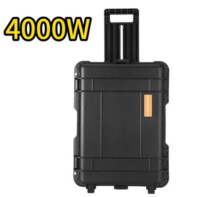 4000W Lithiumbatterie Solargenerator mit großer Kapazität perfekt für Wohnwagen und Outdoor