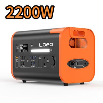 2200W Ausgang Mobilstrom Mobilstromkraftwerk für Notfälle und Energiespeicher