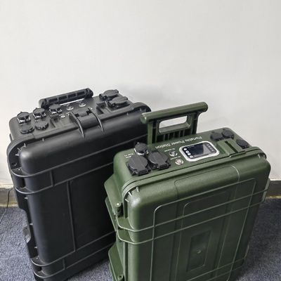 Mehrfunktionales 6000 Watt Solarkraftwerk für Heimcamping und Notbeleuchtung