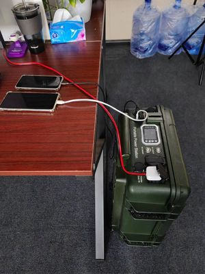 6000W 6048Wh tragbares Ladegerät mit Solarpanel USB und Lithiumbatterie zum Aufladen von Autos