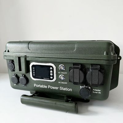 3000 Watt Outdoor-Mobilstromversorgung mit Lithiumbatterie und automatischem Feuerlöscher