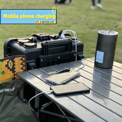 Paketgröße 77,00cm * 54,00cm * 32,00cm Portable Power Station LiFePO4 6993wh 7000W