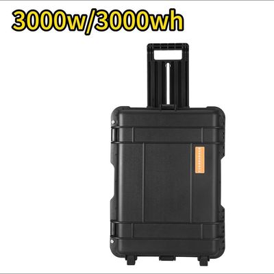3000W/3000wh tragbares Kraftwerk mit Lithium LiFePO4-Batterie