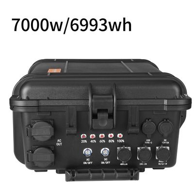Schalenmaterial ABS-Legierung Portable Solar Power Station 3000W/5000W/7000W 4000W für den Außenbereich