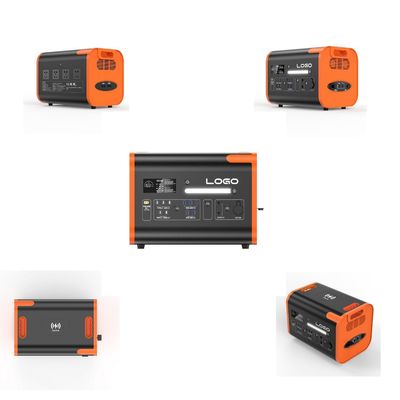 800W Max Solarladung LiFePO4 Backup Batterie Portable Power für Camping und Outdoor