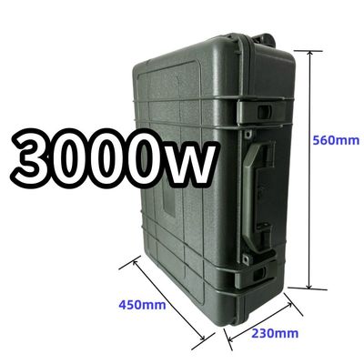 Außenarbeit Camping 3000 W Automatisches Feuerlöschgerät mit AC/DC/USB-Anschluss
