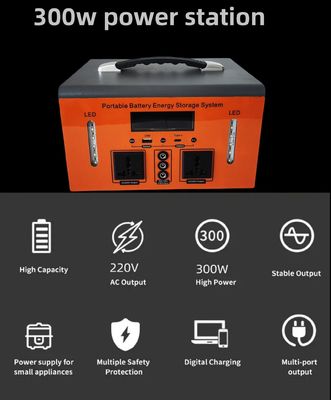 Portable Power Station 3000kw mit Korrekturwellenleistung und Nennleistung 500W