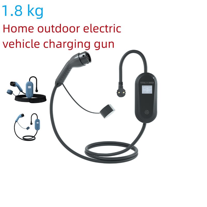 1.8kg Staubdichte Heimat-EV-Ladestation Tragbare LCD-Anzeigerleuchte