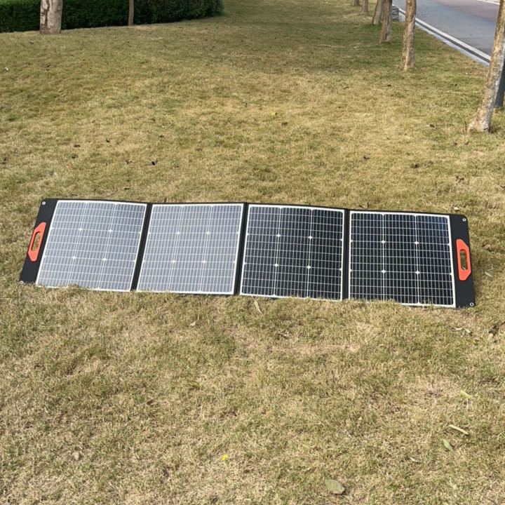 200W 12V tragbare Solarzellen für Camping RV Yacht Klappgröße 22*24.8*1.77in