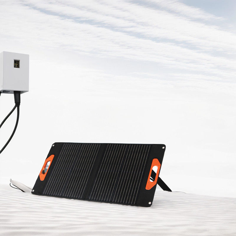 Monokristallines Silizium 50W 60W 100W 200W tragbares Solarpanelsystem zur Stromversorgung