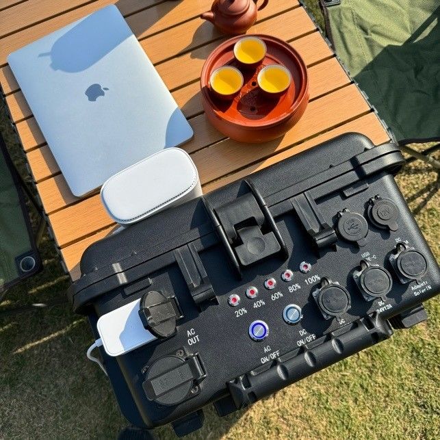 LT-30 Outdoor-Portable 3000W Stromversorgung mit Wechselstrom- und Gleichstrom-Ausgangssicherungsanlage