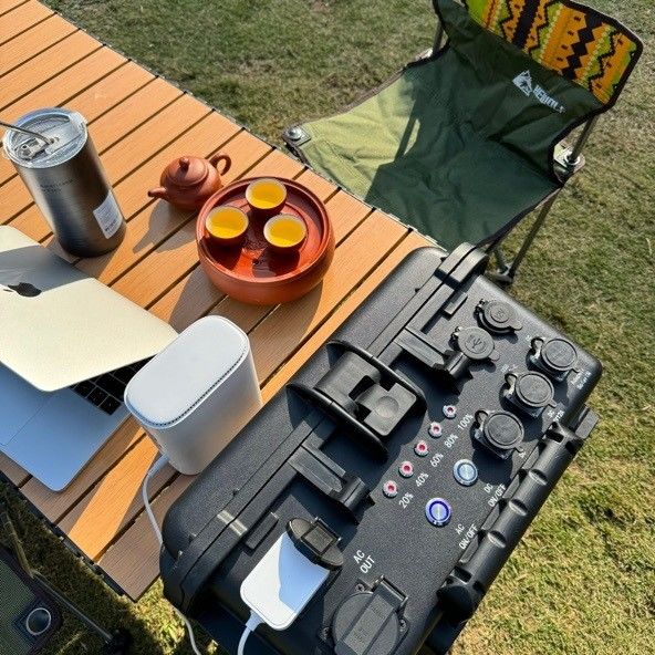 Portable Lithium Battery Power Bank für Camping- und Heimatladestationen