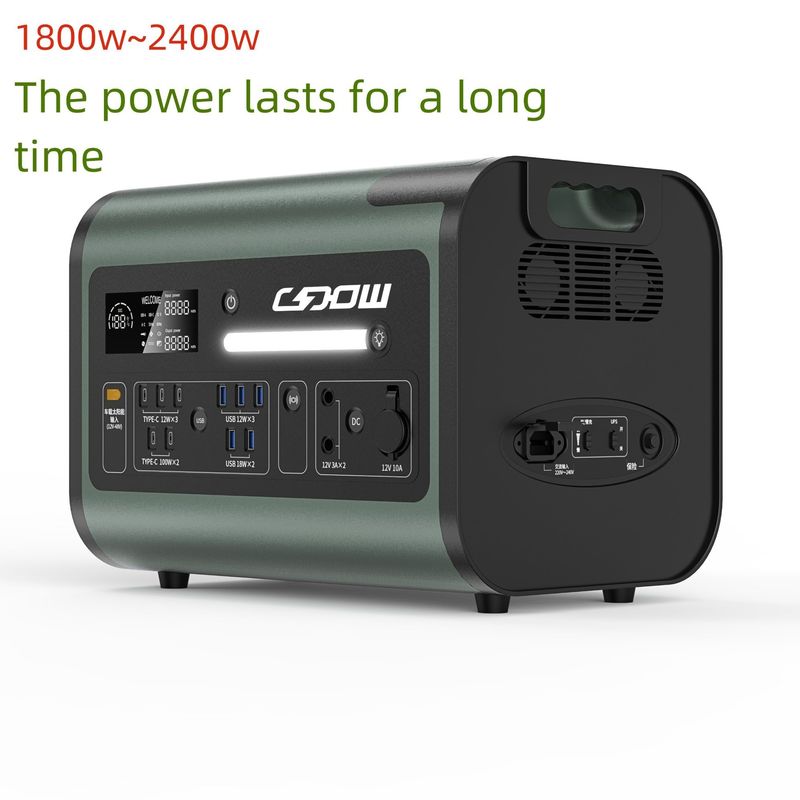 2200W Solargenerator für Haushaltsgeräte Sicherung Außen Notfall ca. 25kg