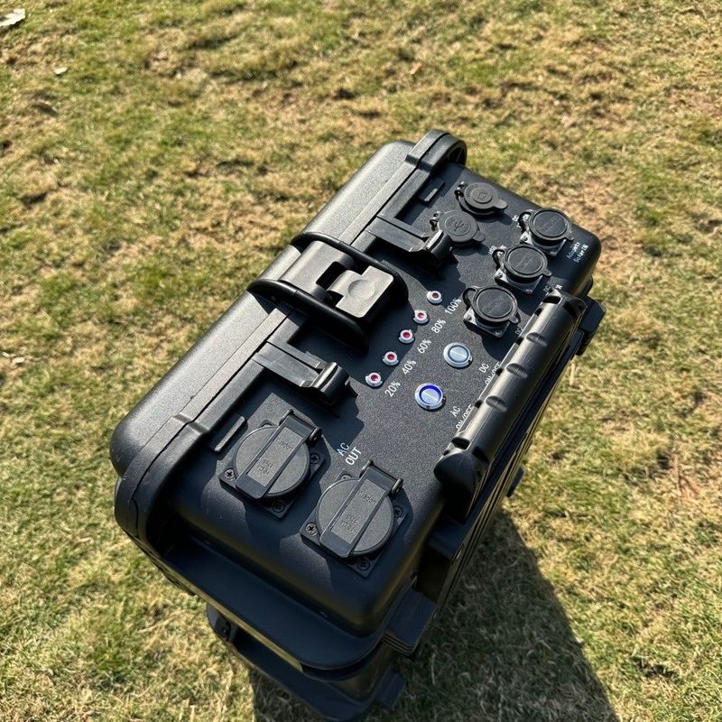 Außenreisen 3000W 4000W 5000W tragbares Solarkraftwerk mit LiFePO4-Batterie