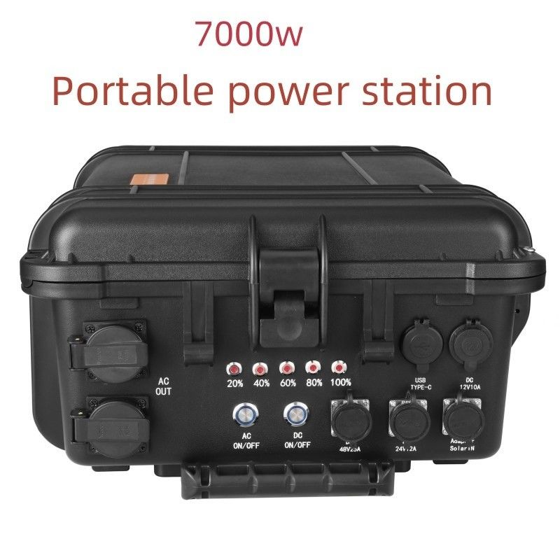 AC-Reine Sinuswellenleistung 7000W Hochleistungs-Portable-Generator für Solarenergie