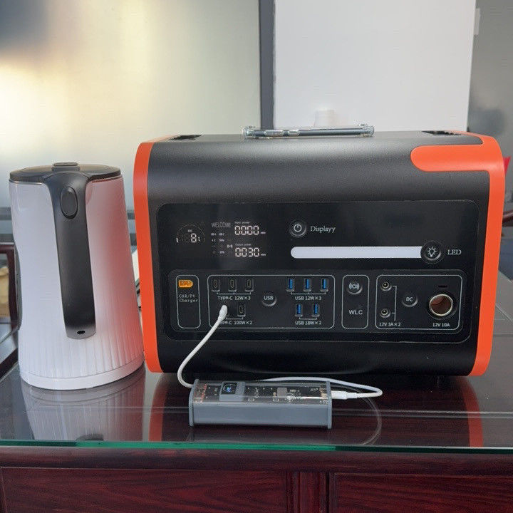 1800W-2400W Energiespeicher Portable Power Station Solargenerator für Reisen im Freien