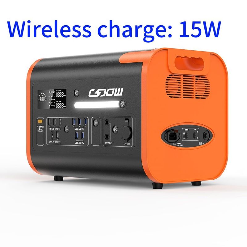 AT22 800W Solarladung Portable Battery Klappbare Solarkraftanlage für Camping Energie Speicherung Energie