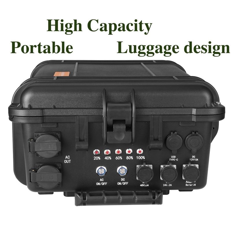 LT-30 Notstromversorgung Portable Power Bank Generator 3000W mit Wechselstrom-/Gleichstrom-Wechselrichter