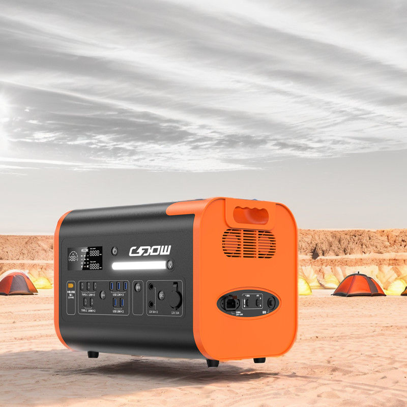 Typ-C Ausgang Mobilkraftwerk für Heim und Camping etwa 25 kg 2048 Wh Solargenerator