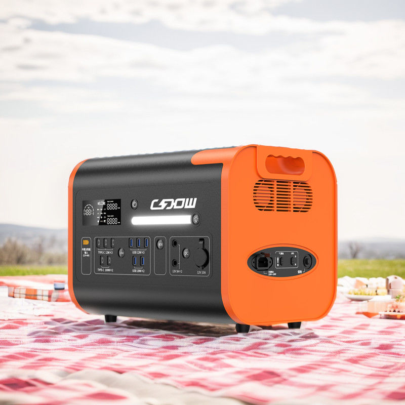 Portable Power Station 110V 230V 50Hz 60Hz für Bandbildschirm und drahtloses Laden 15W