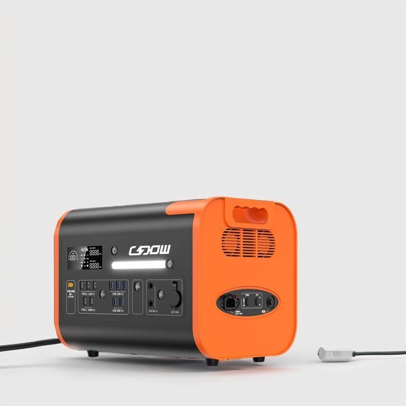 Deutschland 2000W 2048wh Wechselstrom-Gleichstrom-Ausgang Stecker Elektrisch Mobil tragbares Lithiumkraftwerk Solargenerator