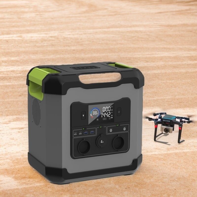 Portable Power Station 1680wh 2000W Lithiumbatterie Solargenerator für Japan Käufer