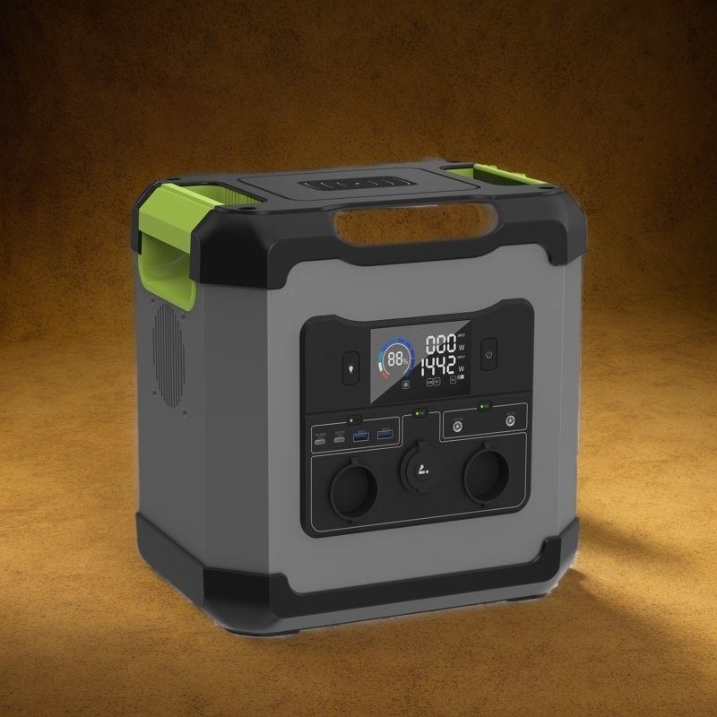 Hochleistungsmobile Leistung Superschnell 2000W Energiespeicher Kraftwerk USB2 Ausgang 5V/4.5A