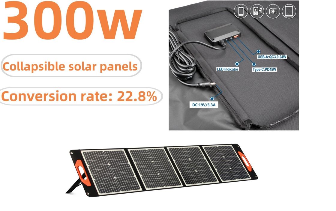 UB-300 300W wasserdichte Solarzellen Die neueste Technologie für erneuerbare Energien im Jahr 2024