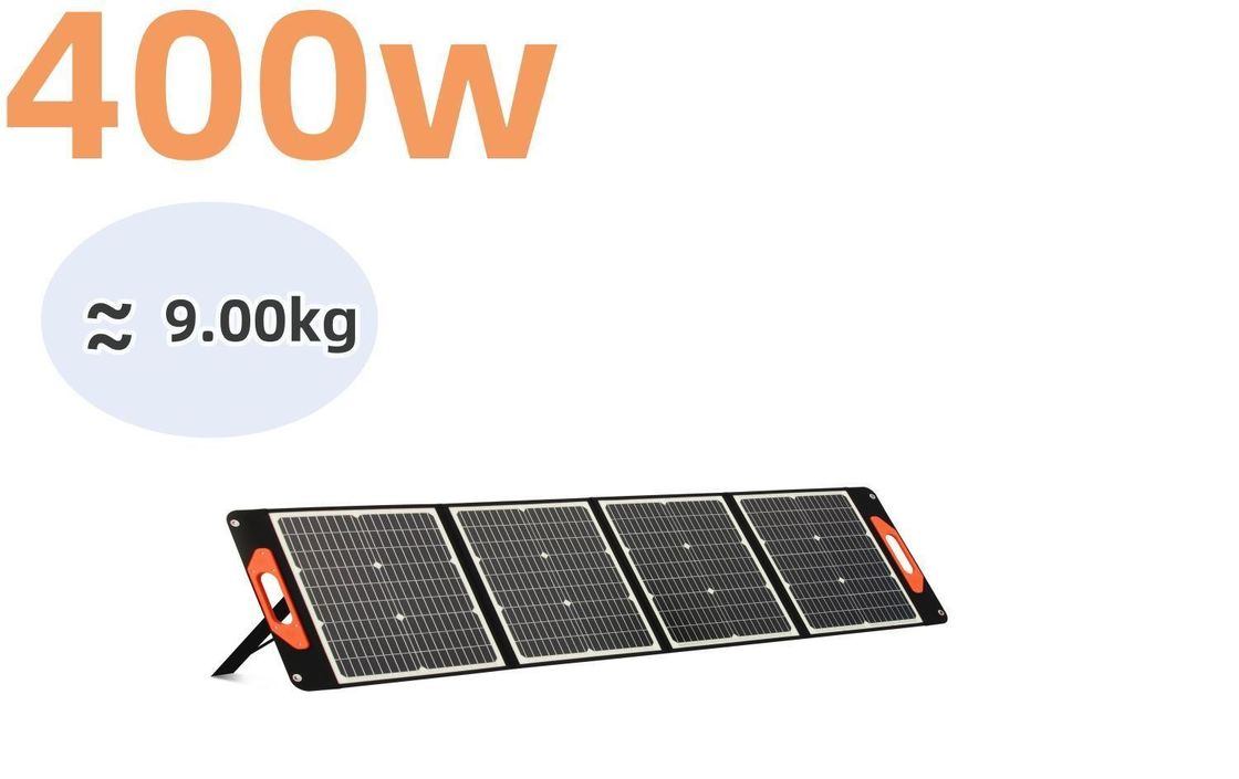400W Klappsolarkollektor UB-400 Monokristallines Silizium für nachhaltige Außenenergie