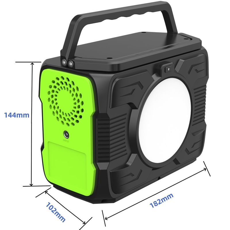 200 Watt Solargenerator Portable Power Station für Energiespeicher Stromversorgung auf Balkon