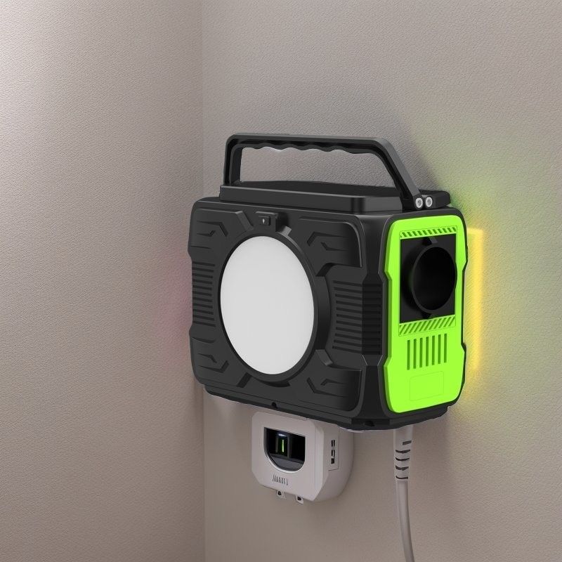 Tragbare 200W-Stromversorgungsanlage für Solar-Lithium-Batterien Zuhause Notfall-Handys aufladen