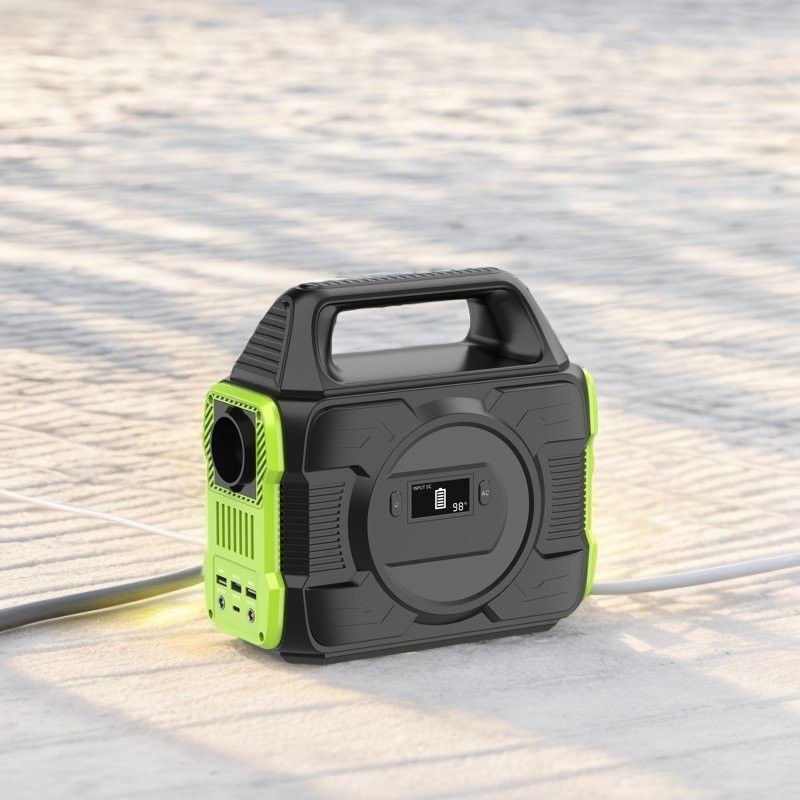EU AC Steckdose 300W 500W Leichtgewicht Mini Notstrom Solar RV Drohne Balkon Generator