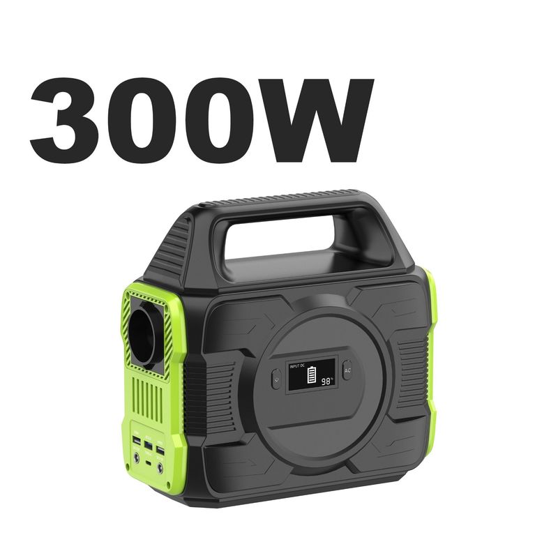 300 W Portable Power Station Polymerbatterie Solar Ladegerät Energieversorgung für alle Marken